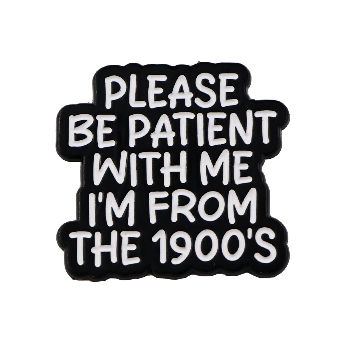 Pin's Émaillé Citations Anglaises – Broche Badge Message Unisexe