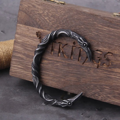 Bracelet Manchette Punk Homme – Alliage Zinc Style Viking, 8 Designs