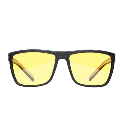 ZENOTTIC Lunettes de Soleil Polarisées Carrées — TR-90 Léger, UV400, Unisexe