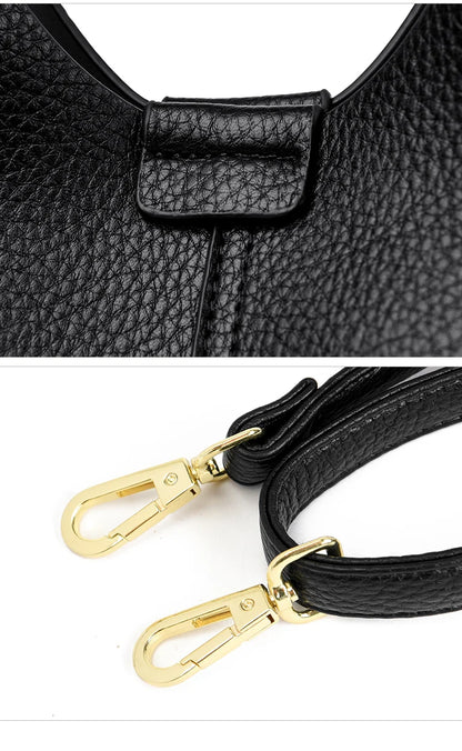 Sac à Main en Cuir Synthétique Vintage – Grande Capacité