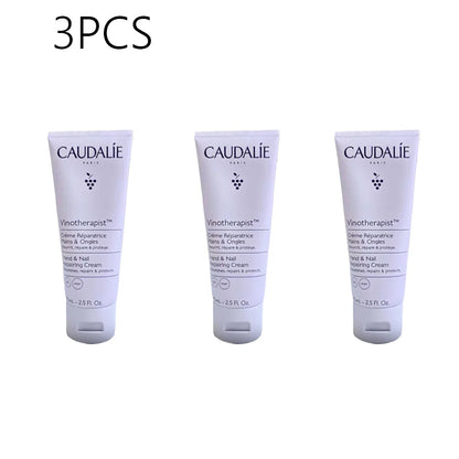 Crème Mains Pépins Raisin Caudalie Korea 75ml 5pcs - Hydratante Nourrissante Éclaircissante Élasticité Adoucissante