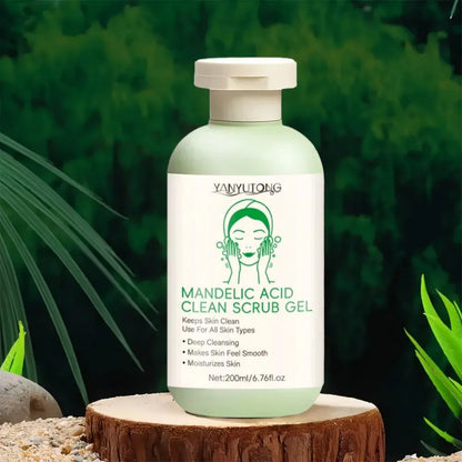 Gel Exfoliant Visage Aloe Vera - Nettoyage Profond Pores Hydratant Éclaircissant Réparateur