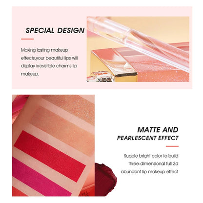 Gloss Lèvres IMAGIC Waterproof Holographique 20 Couleurs - Lip Gloss Velvet Matte Longue Tenue Hydratant