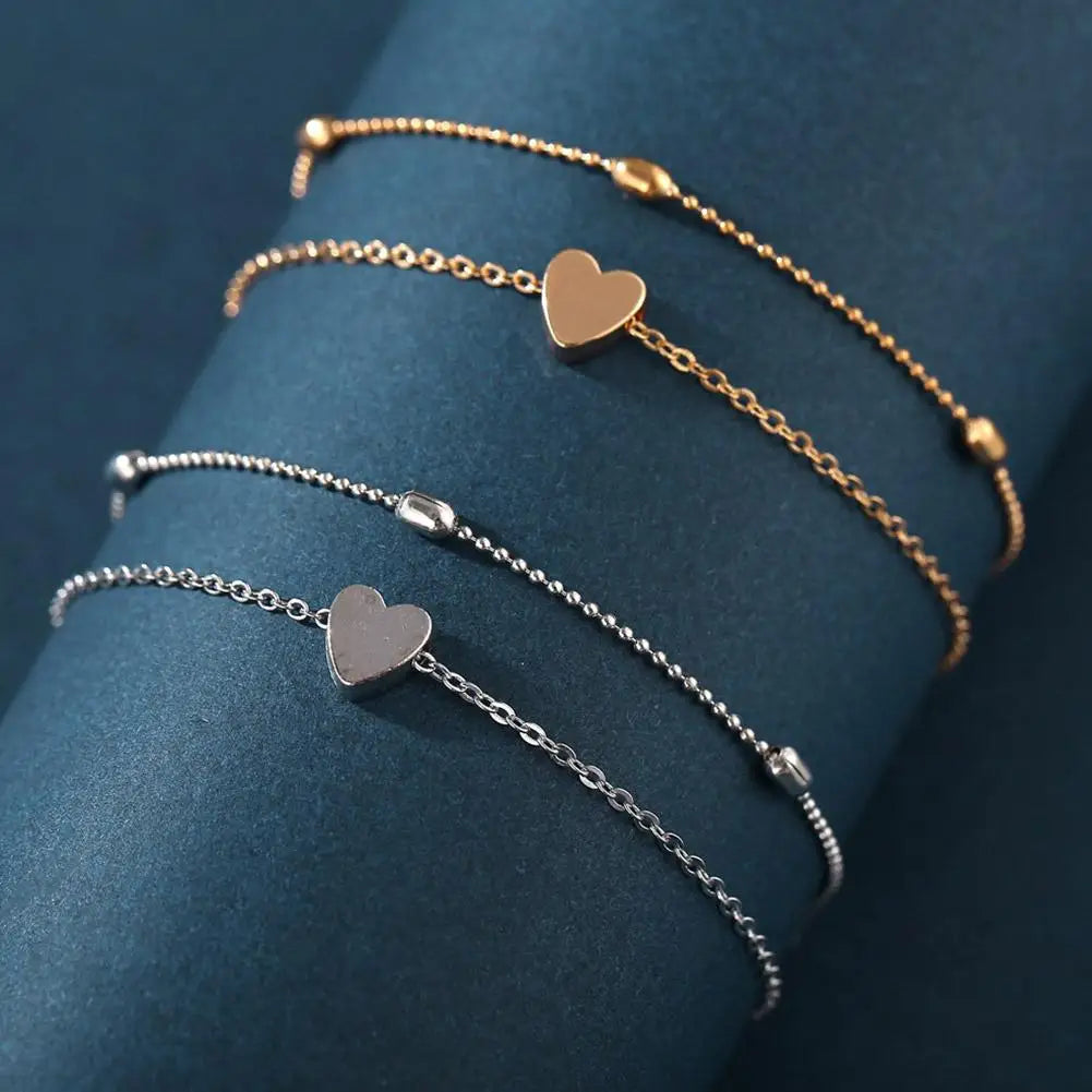 Chaîne de Cheville Bohème Perles Étoiles Pompons – Bracelet Pied Vintage Femme