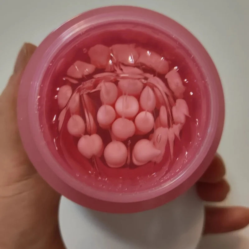 Crème Capsule Collagène Rose PDRN Coréenne 55g - Niacinamide Teint Irrégulier Hydratant Léger Non-Gras