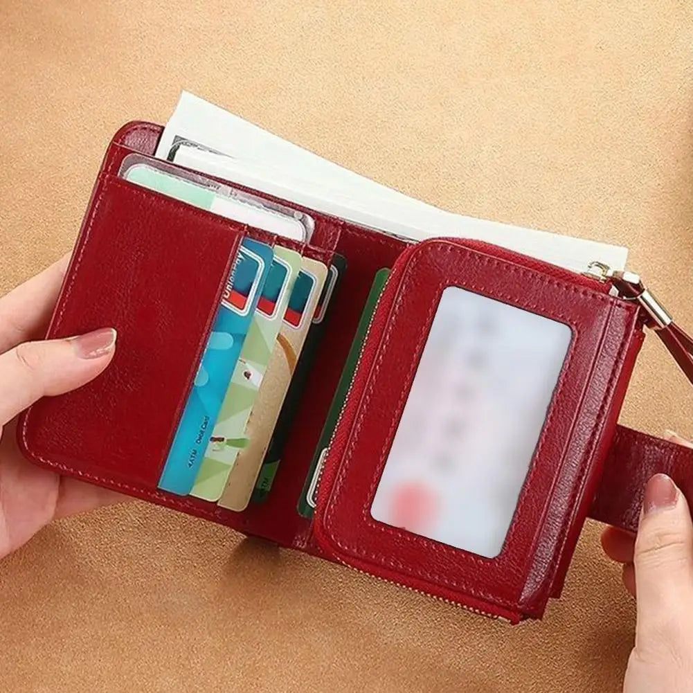 Portefeuille Long en Cuir PU pour Femme - Organisateur Anti-Vol
