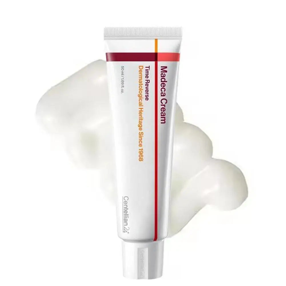 Crème Madeca Centella Asiatica - Absorption Rapide Non-Grasse Raffermissante Anti-Rides Hydratante K-Beauty
