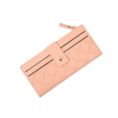 Portefeuille Femme Multi-Cartes Cuir PU - Organisateur de Voyage Décontracté