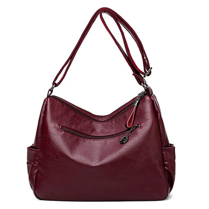 Sac à Main Femme Cuir Véritable Luxe - Crossbody Messenger Designer Haute Qualité