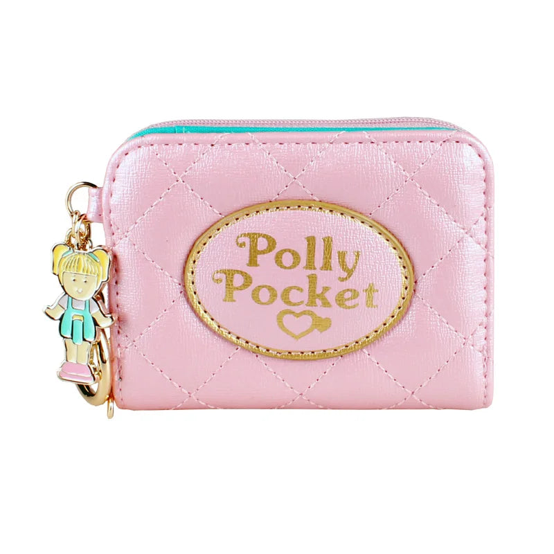 Portefeuille Matelassé Rose Femme - Porte-Monnaie Élégant avec Compartiments Cartes et Pièces