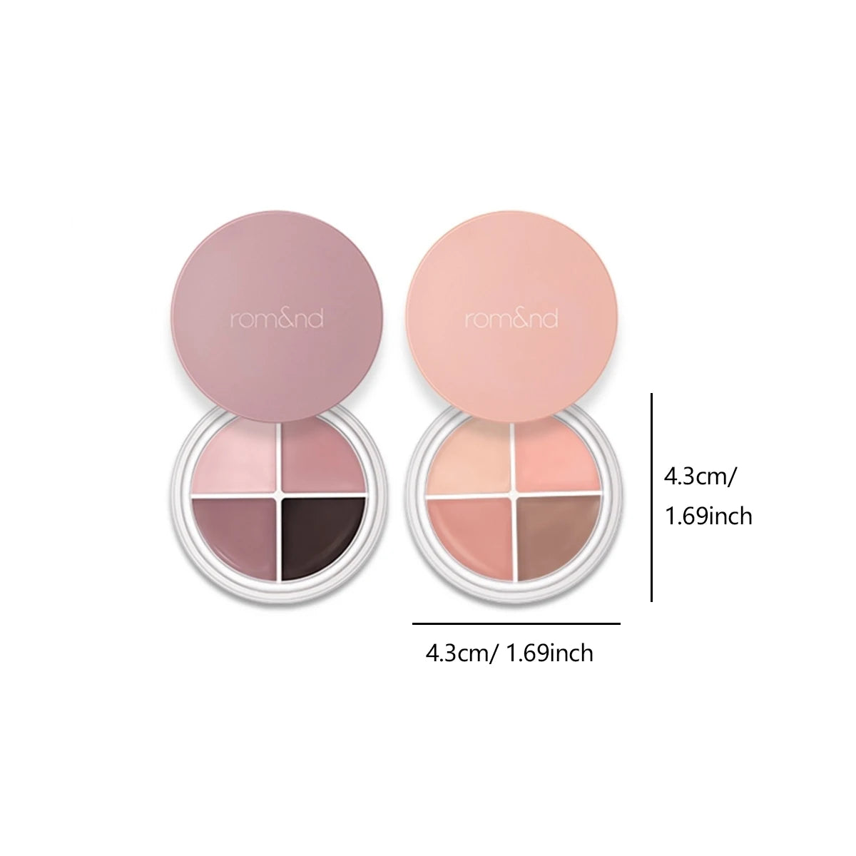 Liner Yeux rom&nd Hanall Eyepot Peony Cream - Texture Crème Soyeuse Longue Tenue 4-en-1 K-Beauty
