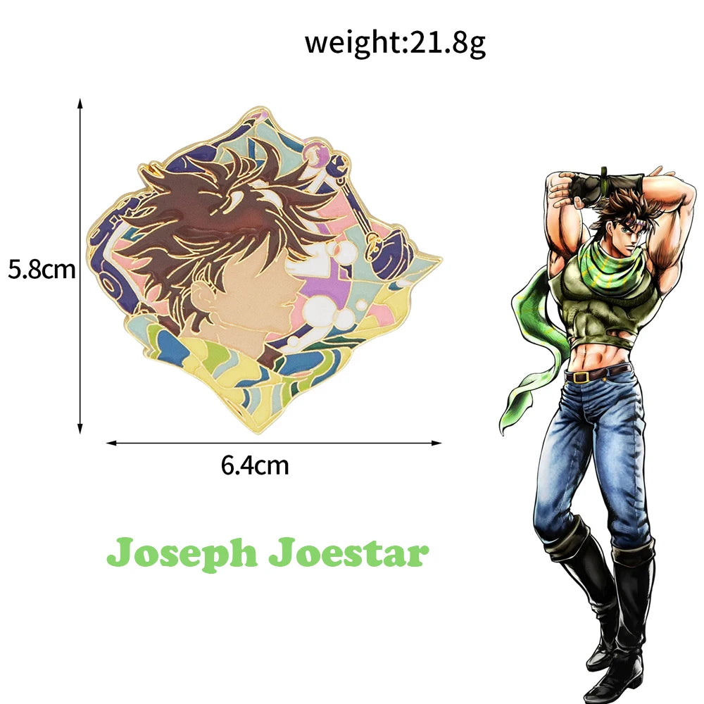 Pin's Émaillé Coccinelle Bleue JoJo's Bizarre Adventure Giorno Giovanna – Badge Broche Anime Fans