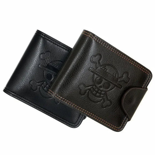 Portefeuille Homme Bifold Cuir PU Slim - Porte-Cartes Court Business Compact