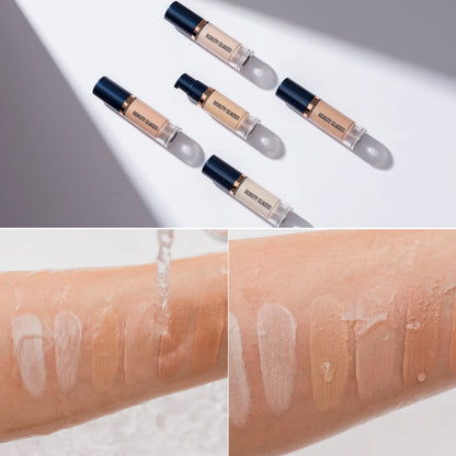 Fond de Teint Liquide Beauty Glazed 6 Couleurs - Couvrance Totale Waterproof Hydratant Effet Naturel Longue Tenue