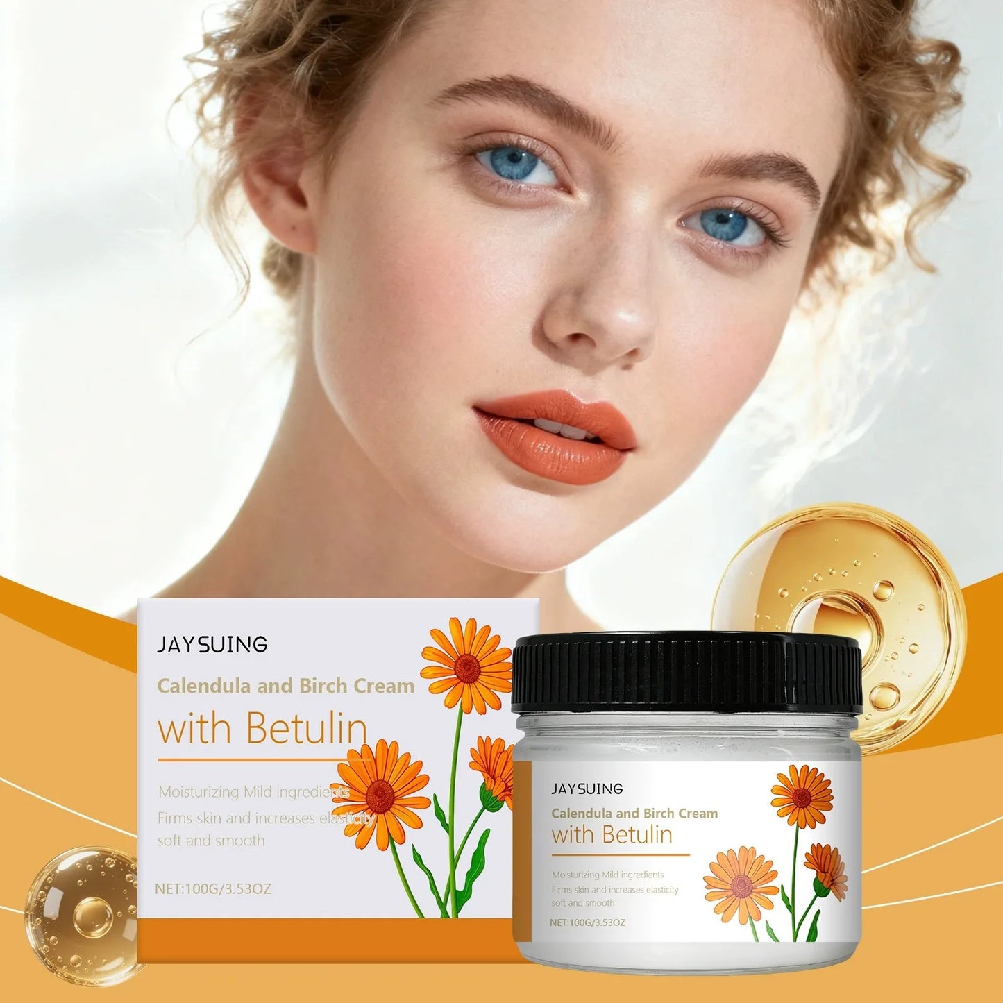 Crème Hydratante Visage 100g - Texture Douce Délicate Nourrissante Soin Quotidien Peau Lisse Beauté