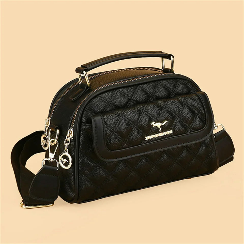 Sac à Main Femme Cuir - Sac Bandoulière Crossbody Designer Luxe Messenger