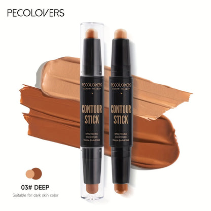 Correcteur Contouring Visage Bronzer - Base Maquillage Crème Fondation Beauté Femme Teinte 02