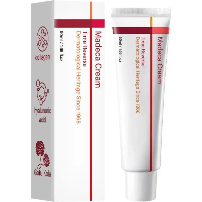 Crème Madeca Time Reverse - Anti-Rides Taches Nourrissante Hydratante Peau Sèche Non-Grasse Quotidien