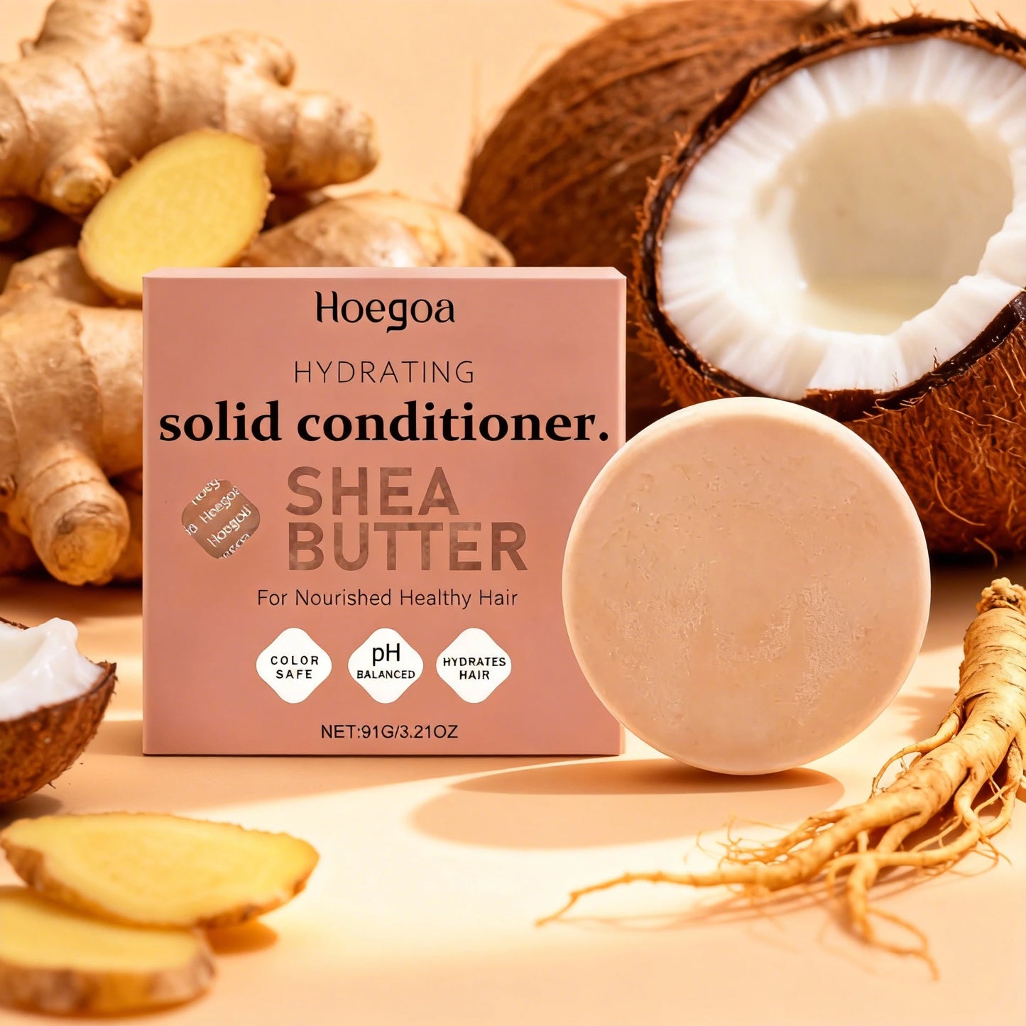 Savon Capillaire Nourrissant Naturel - Contrôle Sébum & Volume