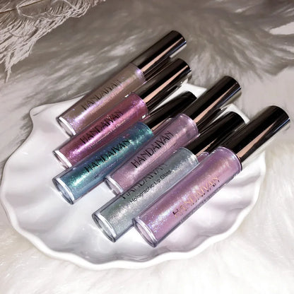 Gloss Holographique Sirène — Brillant Métallique Longue Tenue, 6 Teintes