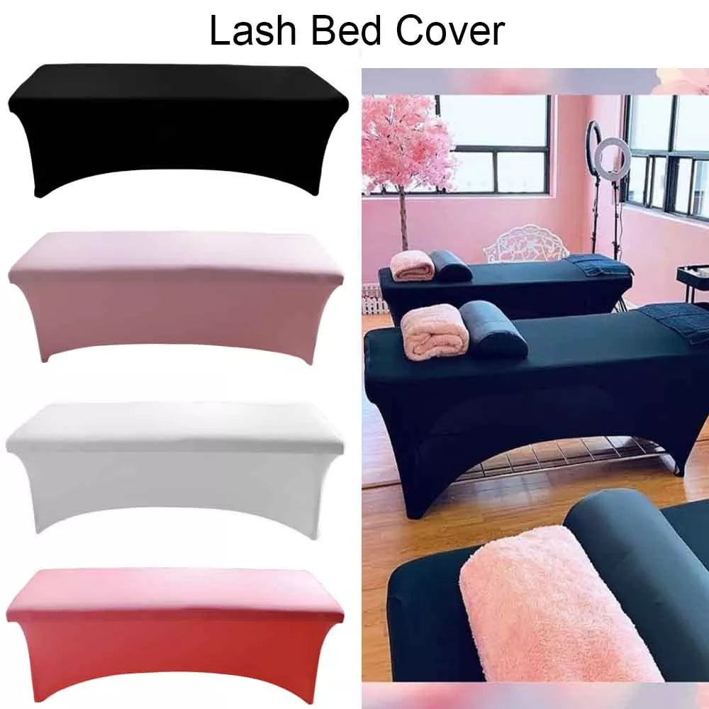 Drap Table Extension Cils Élastique Professionnel - Housse Lit Esthétique Stretchable Salon Beauté Bleu