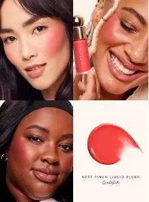 Blush Liquide Rare Beauty Grace Faith - Fard Joues Effet Miroir Gloss Lèvres Teint Éclatant