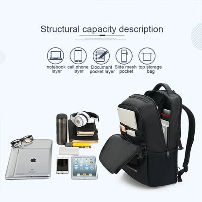 Sac à Dos OIWAS Voyage Business - Multifonctionnel Laptop Homme Femme