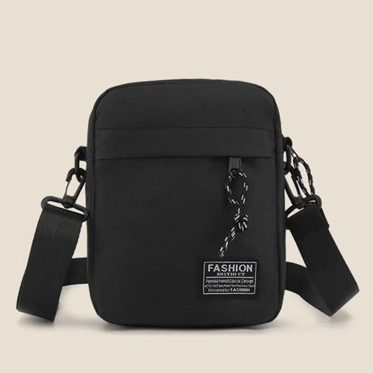 Mini Sac Baguette Bandoulière en Oxford – Unisexe