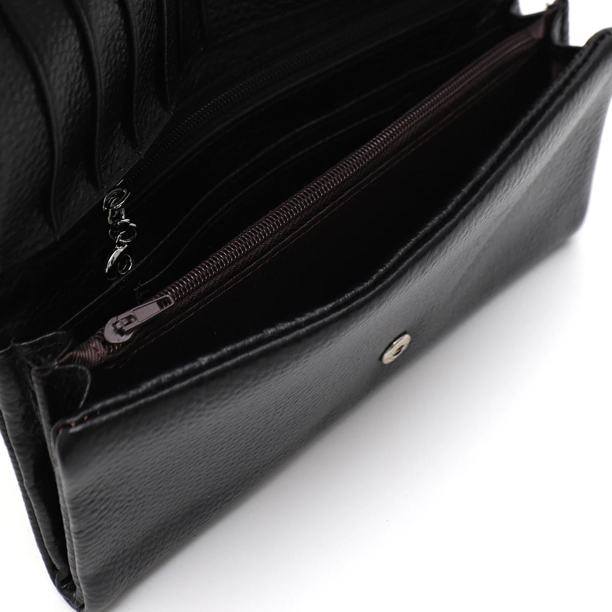 Portefeuille Femme Bifold Cuir Véritable - Multi-Cartes avec Compartiment Téléphone