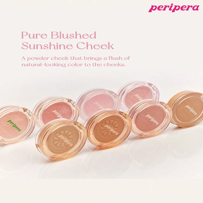 Blush K-Beauty Calm Pink - Poudre Mate Fine Joues Longue Tenue Non-Cakey Maquillage Nude Coréen