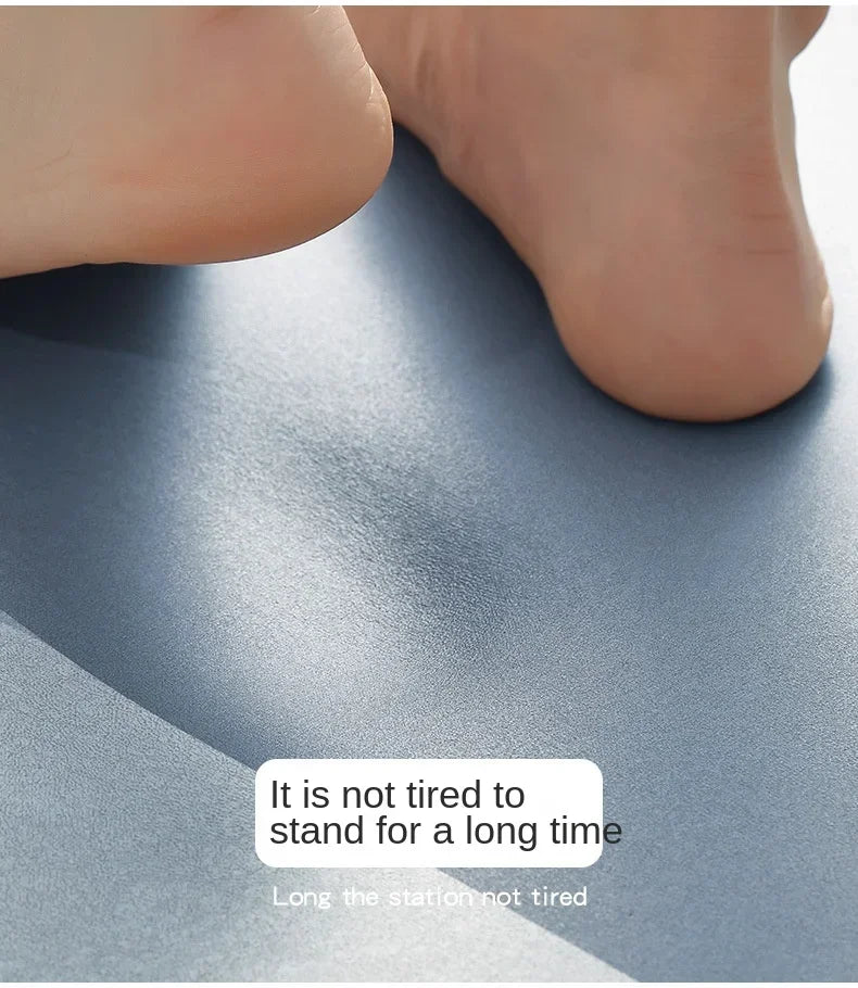 Tapis de Cuisine Absorbant Antidérapant Imperméable - Carpette Longue Lavable sans Entretien