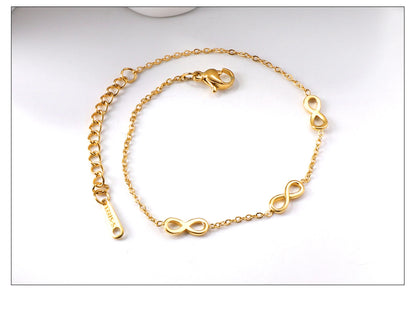 Bracelet Acier Inoxydable Plaqué Or – Pendentifs Tendance Haut de Gamme