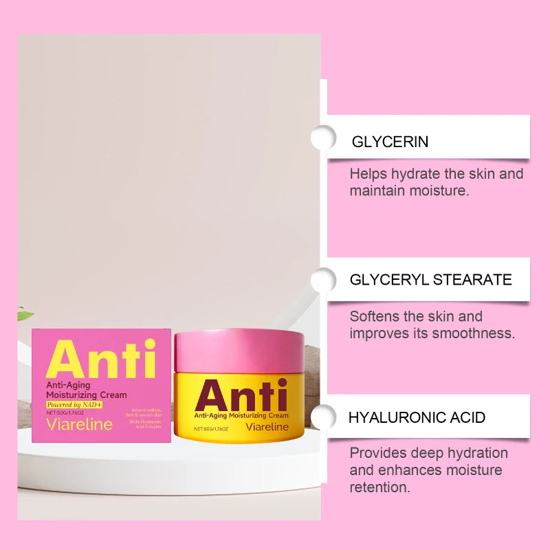 Crème Hydratante Visage Coréenne - Raffermissante Éclaircissante Radieuse Soin Quotidien Homme Femme K-Beauty
