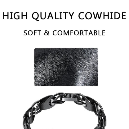 Bracelet Acier Inoxydable Xiaomi MiBand 8 - Cuir Métal Fashion Lady NFC Remplacement
