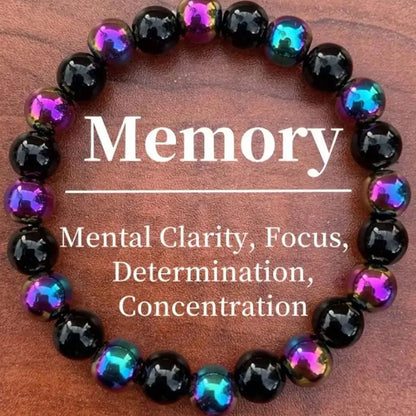 Bracelet Obsidienne Arc-en-Ciel Agate 8mm – Perles Pierres Semi-Précieuses Bohème Unisexe