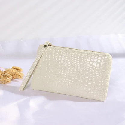 Portefeuille Femme Luxe avec Clip - Porte-Cartes Élégant pour Soirée