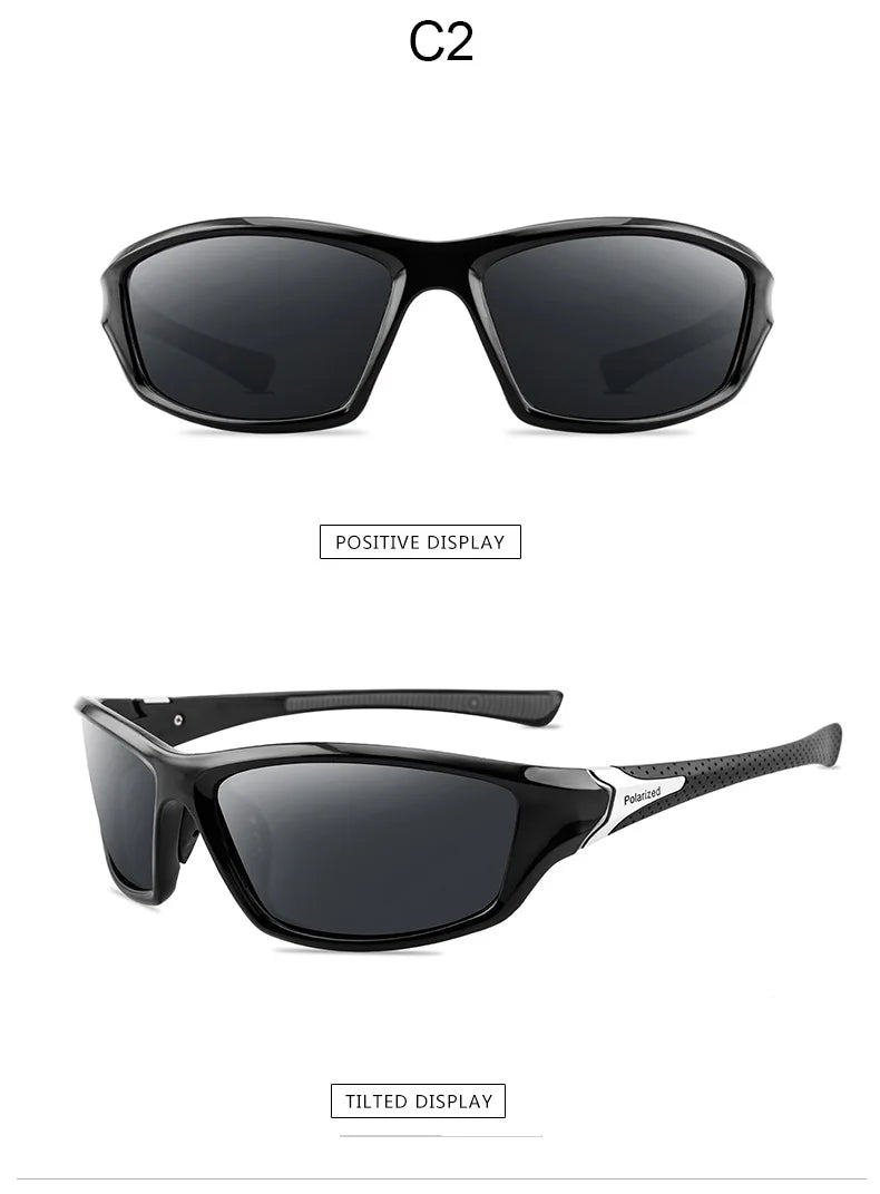 Lunettes de Soleil Polarisées UV400 - Mode Casual Homme Femme