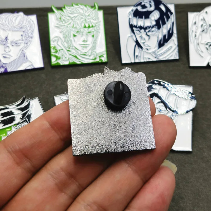 Pin's Émaillé JoJo's Bizarre Adventure – Broche Badge Métal Anime Japonais Fans