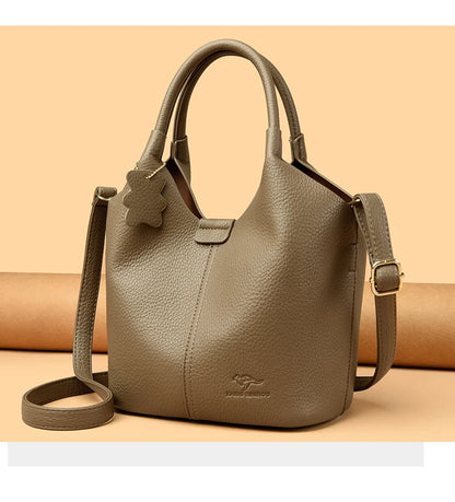 Sac à Main en Cuir Synthétique Vintage – Grande Capacité