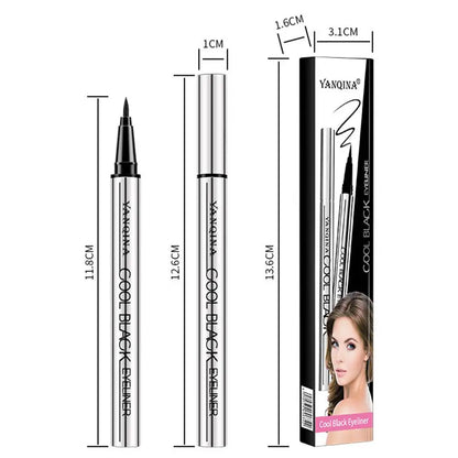 Eyeliner Liquide YANQINA – Waterproof 24H, Séchage Rapide & Anti-Bavures