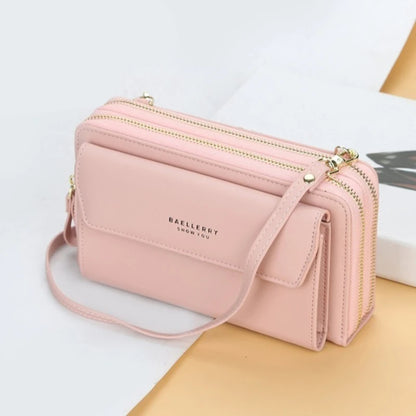 Portefeuille Long Femme Designer Multi-Compartiments - Clutch Grande Capacité