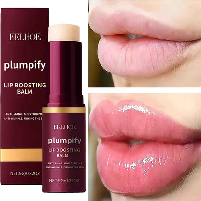 Baume Lèvres Repulpant Rapide - Hydratant Adoucissant Gloss Huile Non-Collant Masque Soin Quotidien Beauté