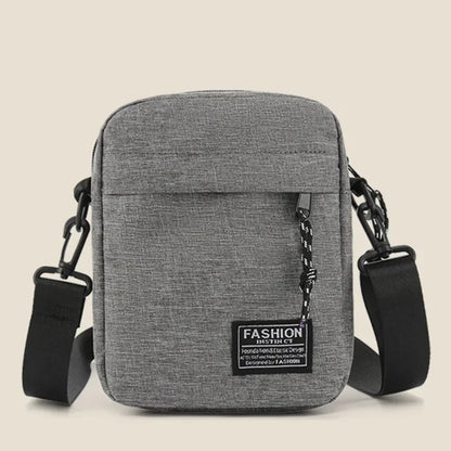 Mini Sac Baguette Bandoulière en Oxford – Unisexe
