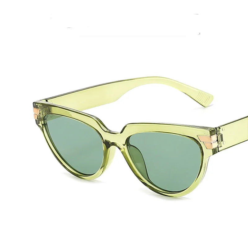 Lunettes de Soleil Œil-de-Chat — Style Vintage Femme, UV400, 9 Coloris