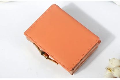 Portefeuille Femme Brillant Tri-Fold - Cartera Mujer Clutch Porte-Monnaie Simple