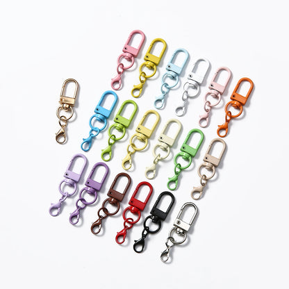 Mousquetons Métalliques Colorés – Lot de 10, 50 ou 100 pcs
