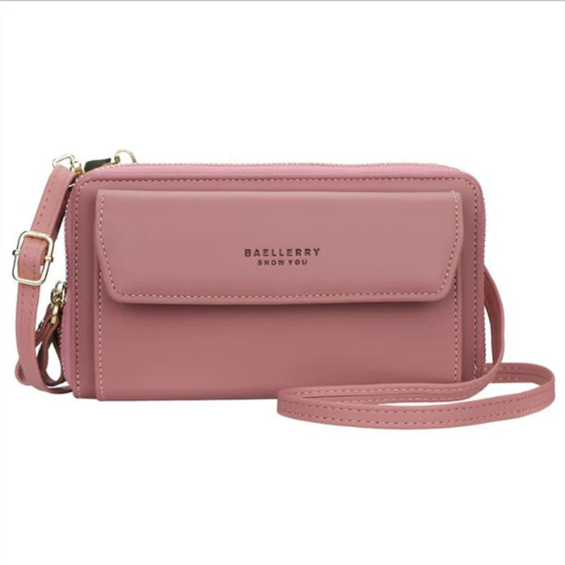 Portefeuille Long Femme Designer Multi-Compartiments - Clutch Grande Capacité