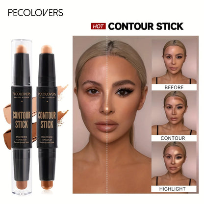 Correcteur Contouring Visage Bronzer - Base Maquillage Crème Fondation Beauté Femme Teinte 02