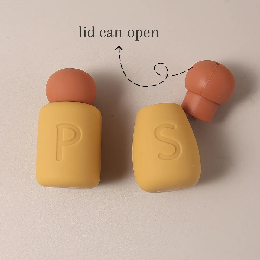 Set Cuisine Silicone 13 Pièces - Jouet Éducatif Jeu de Rôle pour Enfants 3-12 Ans