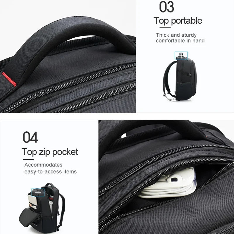 Sac à Dos OIWAS Voyage Business - Multifonctionnel Laptop Homme Femme
